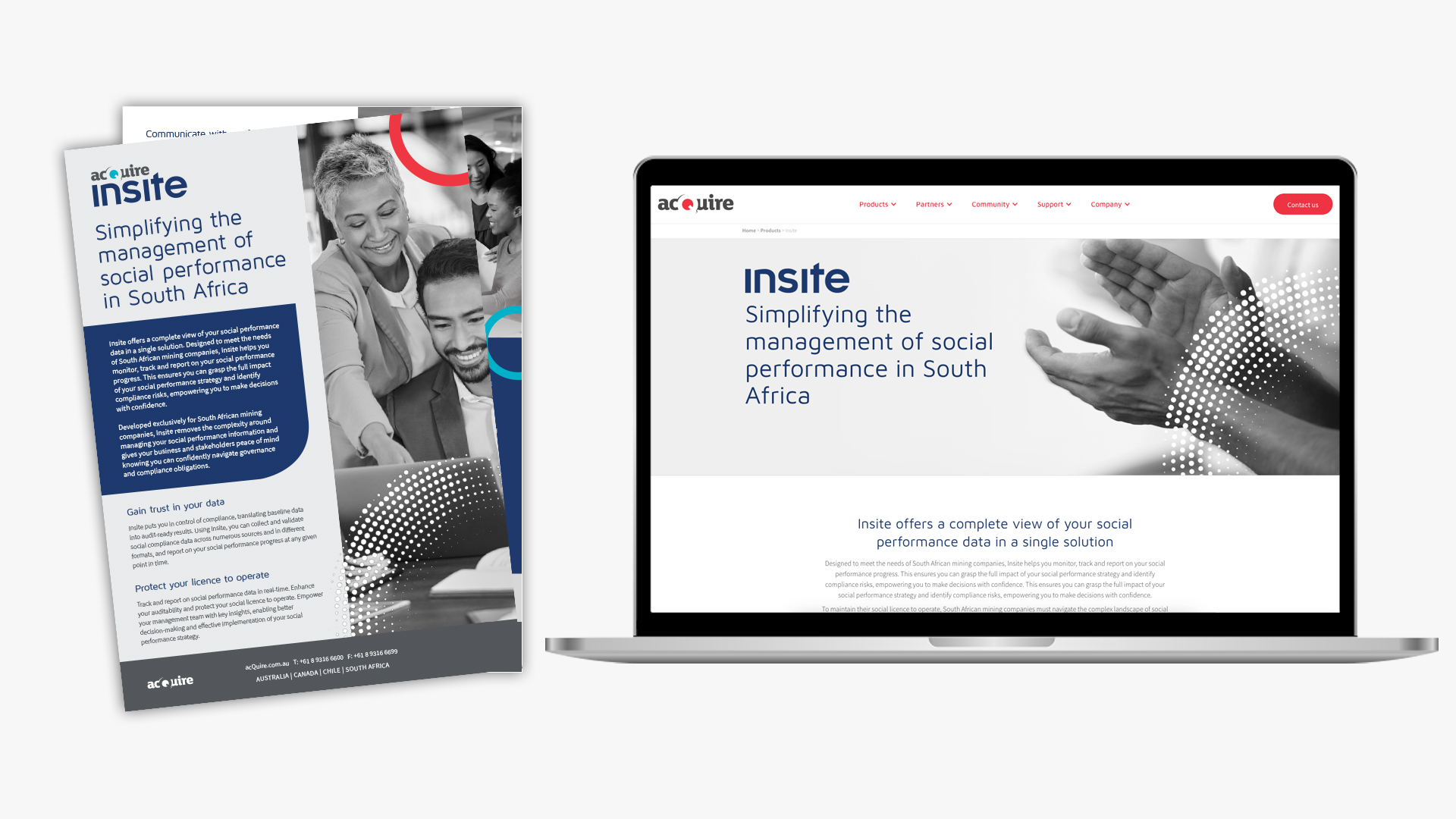 acQuire’s Insite product has entered a new chapter with the launch of an online help centre.